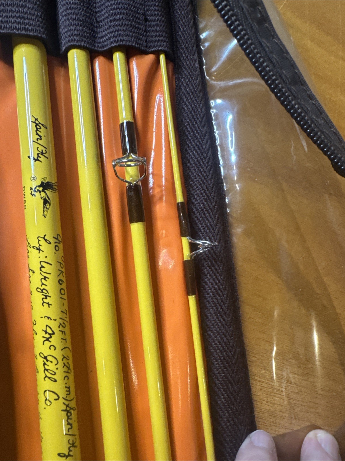 EAGLE CLAW Pack It Rod Spin /Fly 7’6″ 4Pc Medium #PK601-76 Great Condition. NEW