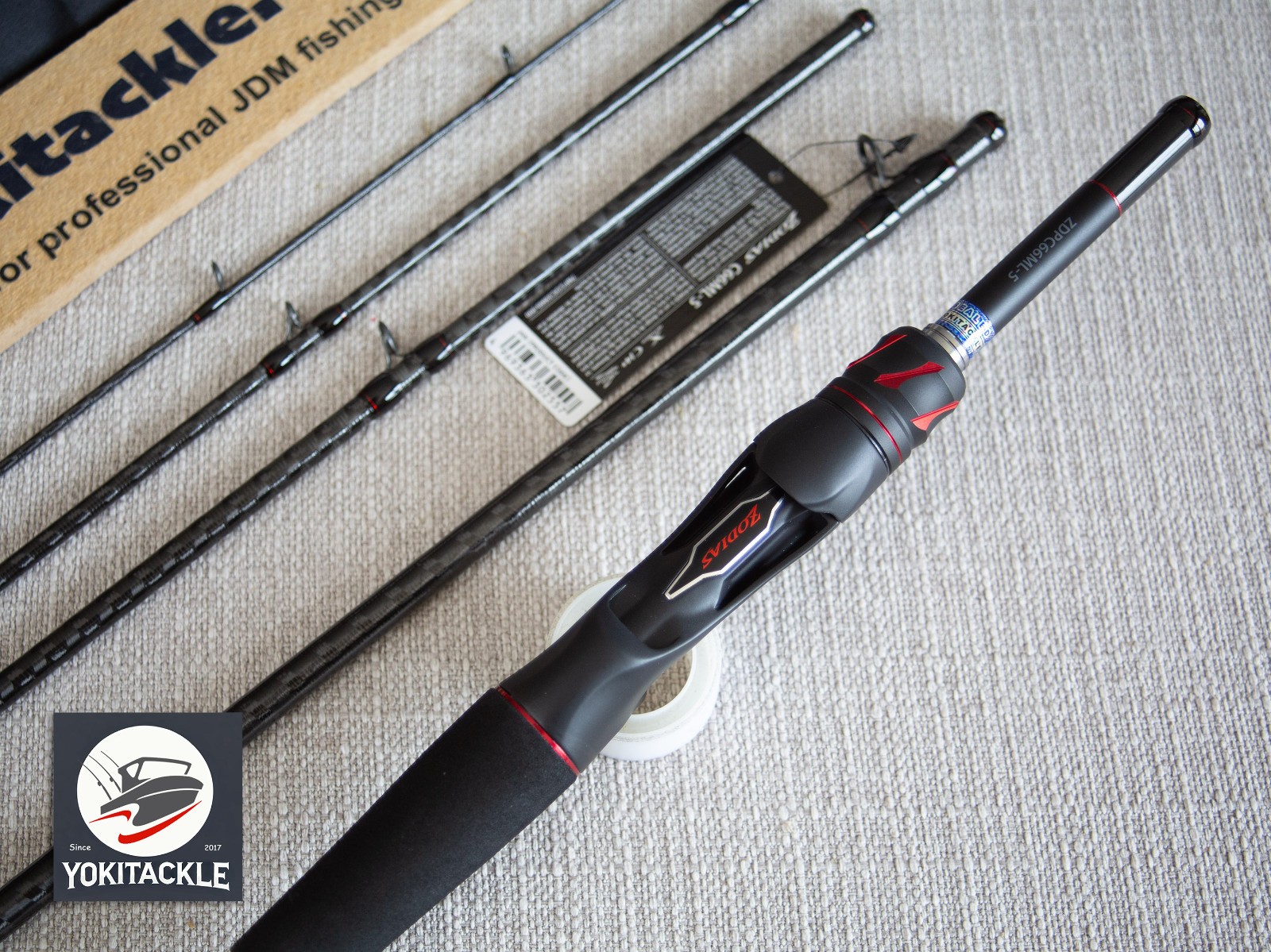 Watch Our Product Video-Shimano 21 ZODIAS Pack C58ML-4 Baitcasting Rod for Bass