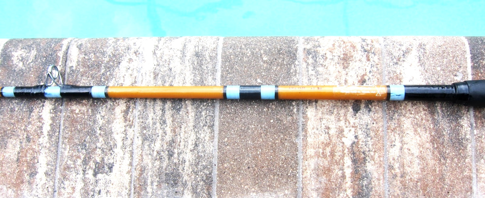 Vintage Custom SABRE Live-Bait Stand-Up Rod: 7’6″; 15-30lb – USED COND!!! a