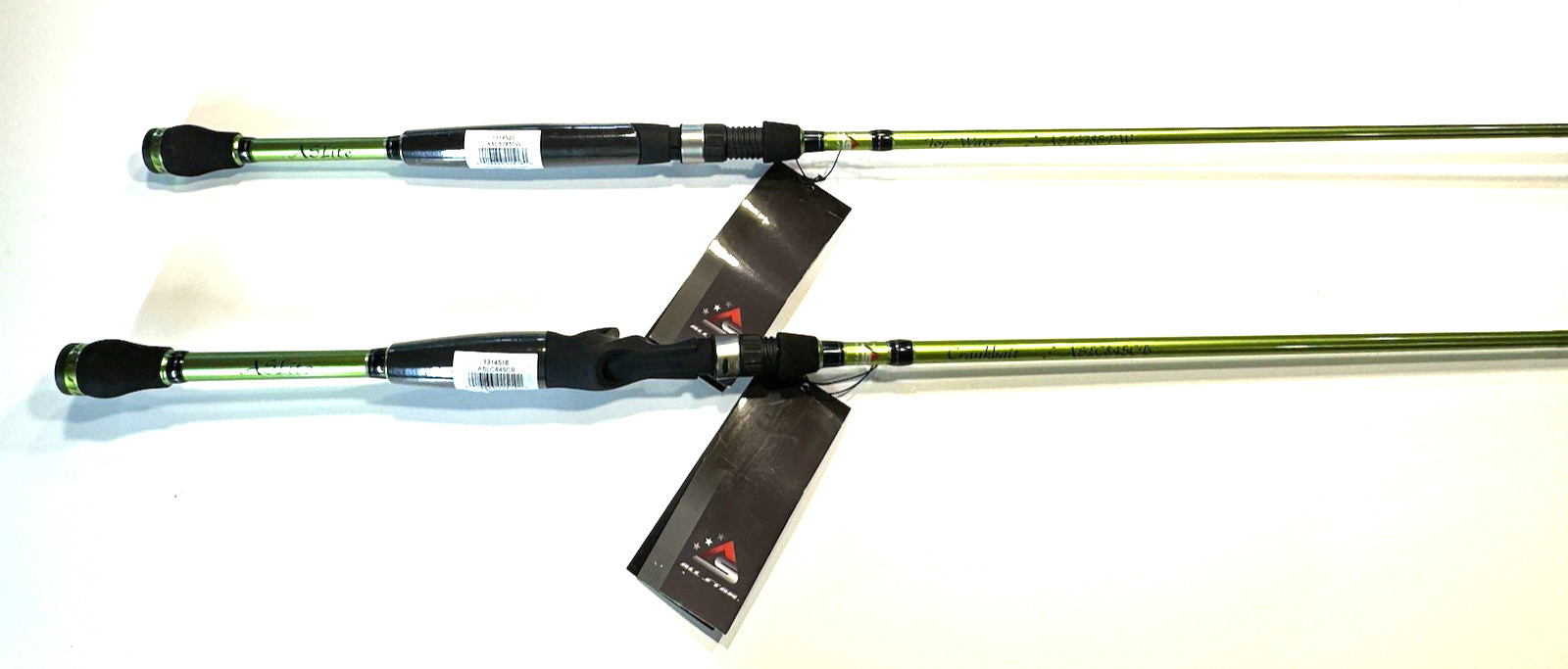 2- All Star -ASLite-“Top Water” &”Crankbait” Spinning & Casting Fishing Rods-New