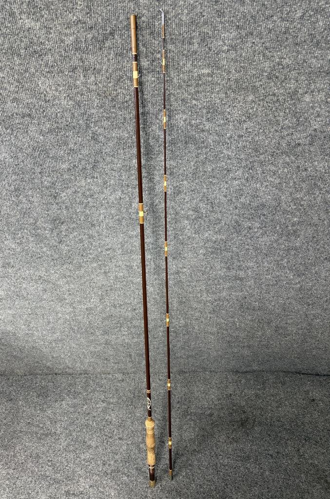 Eddie Bauer #8020 2 Piece 8′ 3 1/2 oz S.A.6 Line Fly Fishing Rod +Sleeve & Tube