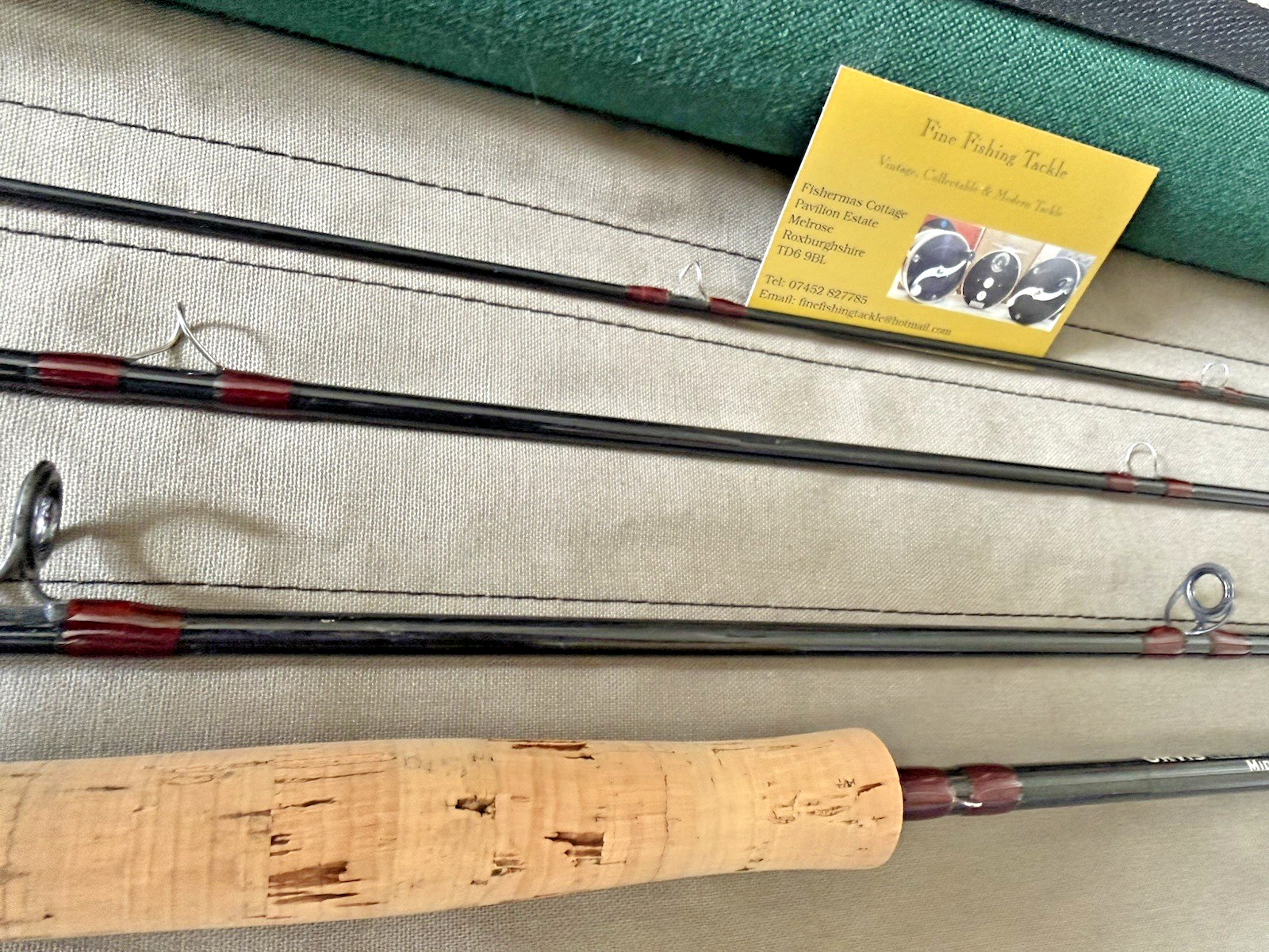 Orvis Clearwater Classic 9 Foot #8 4 Piece Fly Rod Mid Flex with Bag & Tube