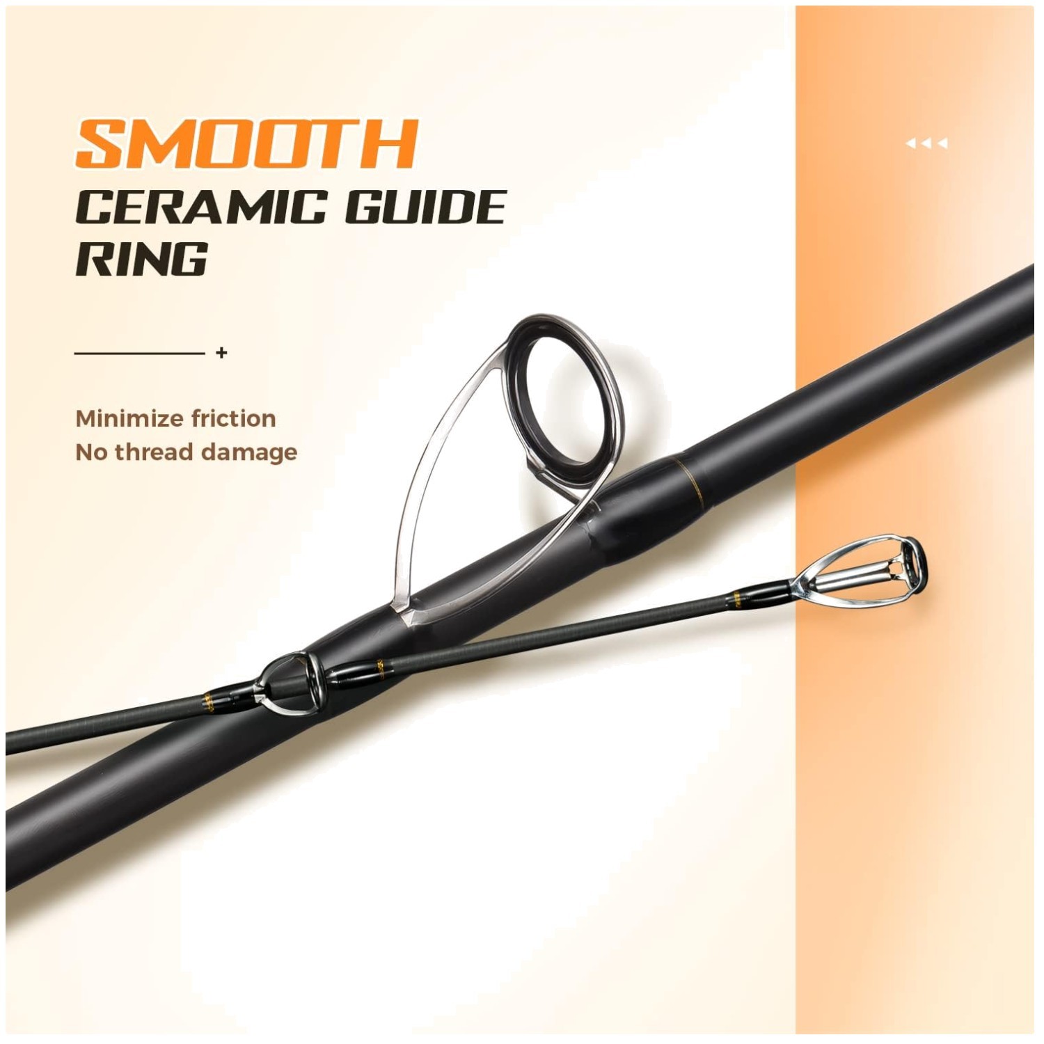Graphite Surf Rod 15ft – Stainless Steel Guides