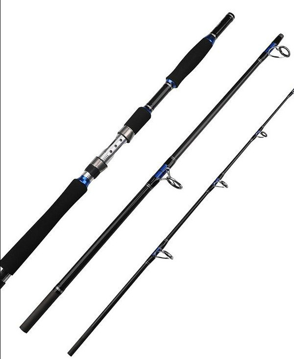 Fishing Rod 1.8m 2.1m 2.4m Lure 70-250g Strong Trolling Rod Carbon Boat Rods Sea