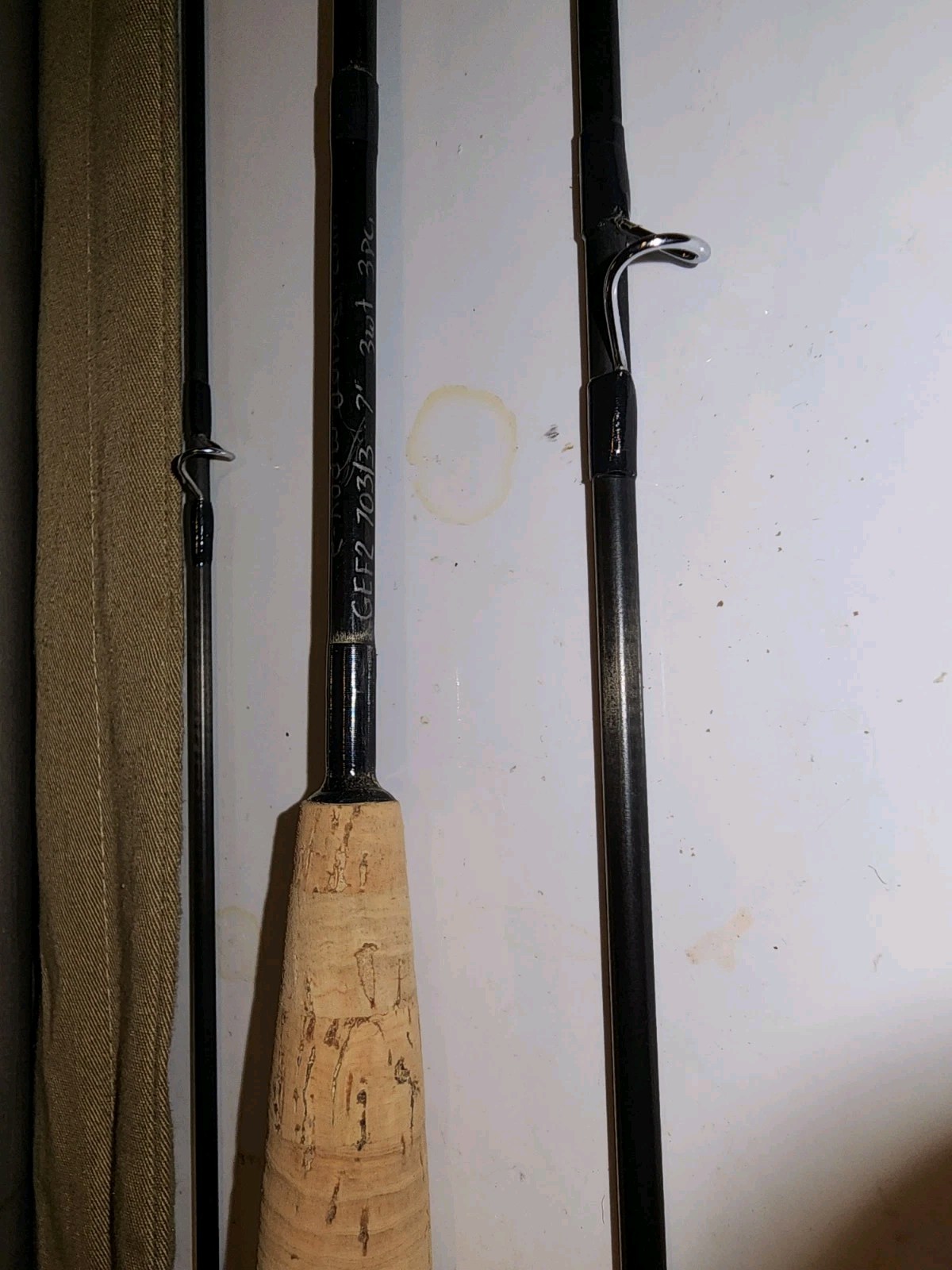 Dorber e-Rod GEF2 703/3 3weight 3 Piece Fly Fishing Rod With Sock Abd Tube