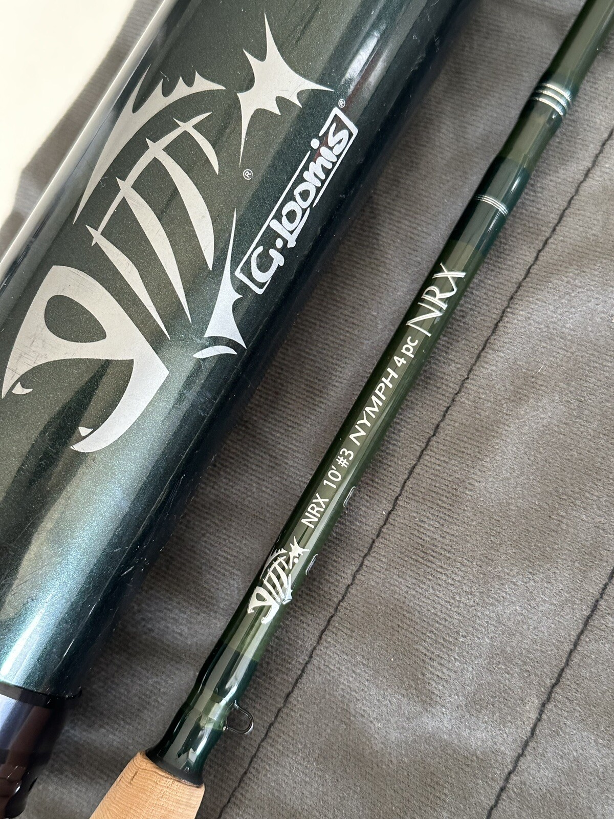 **BEAUTIFUL** G LOOMIS 🔥 NRX NYMPH 3wt 10’ft fly rod!!! 🔥