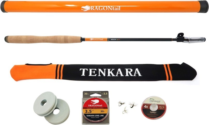 Tenkara Rod Dragontail Mizuchi ZX340 Multi Length 8ft 9.6ft 11ft Fishing Gear