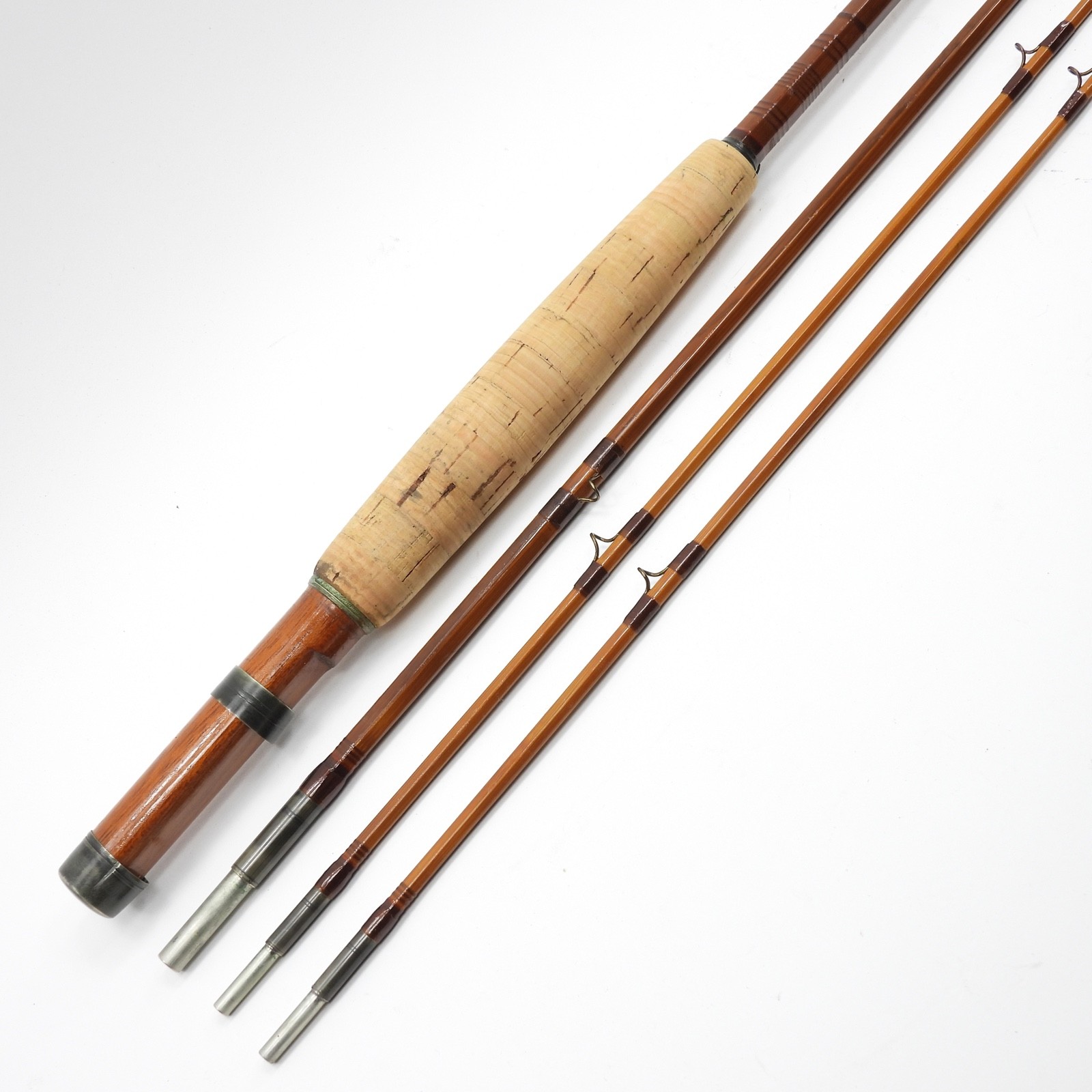 F.E. Thomas “Special” Bamboo Fly Fishing Rod. 8 1/2’. 3/2. W/ Tube & Sock.