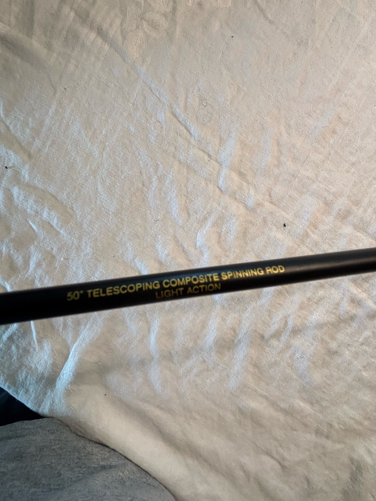 ORIGINAL Johnson Slingshot 50” Retractable Telescoping Fishing Pole Rod & Reel