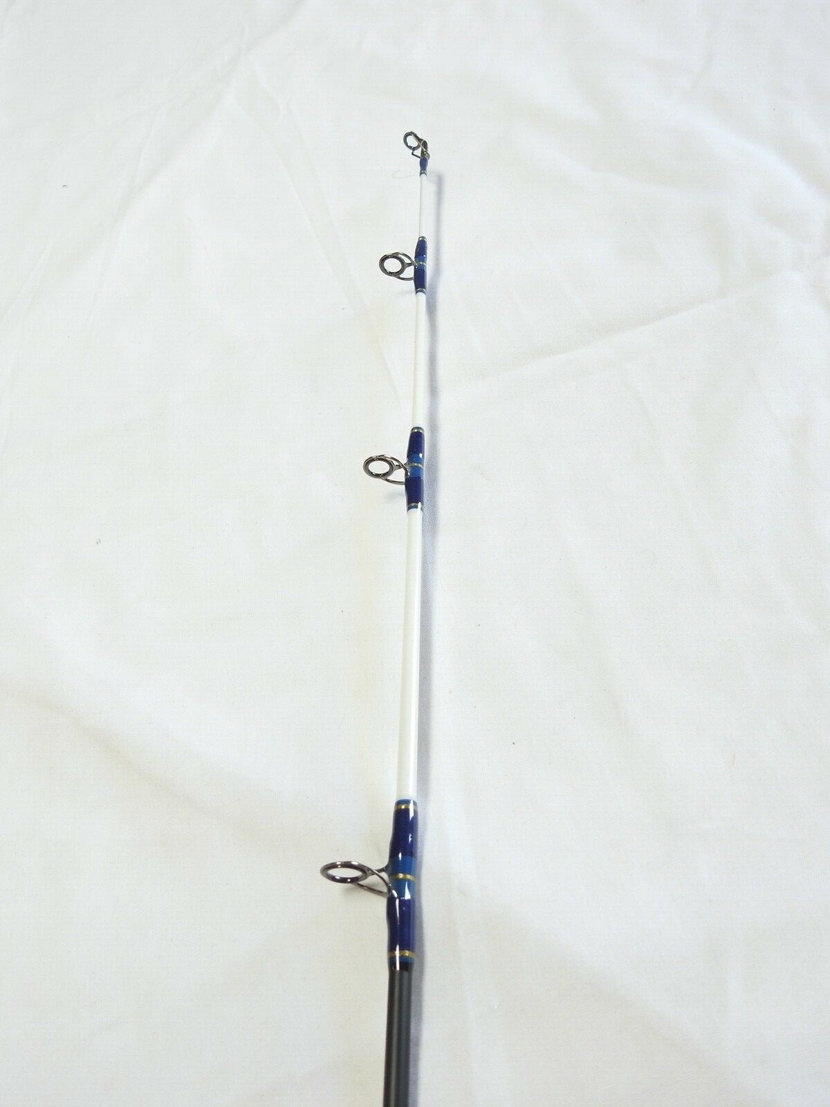 Pro Catfish Rod Long Spinning 10′ 2PC Metal Reel Seat Cork Handle Glow Tip
