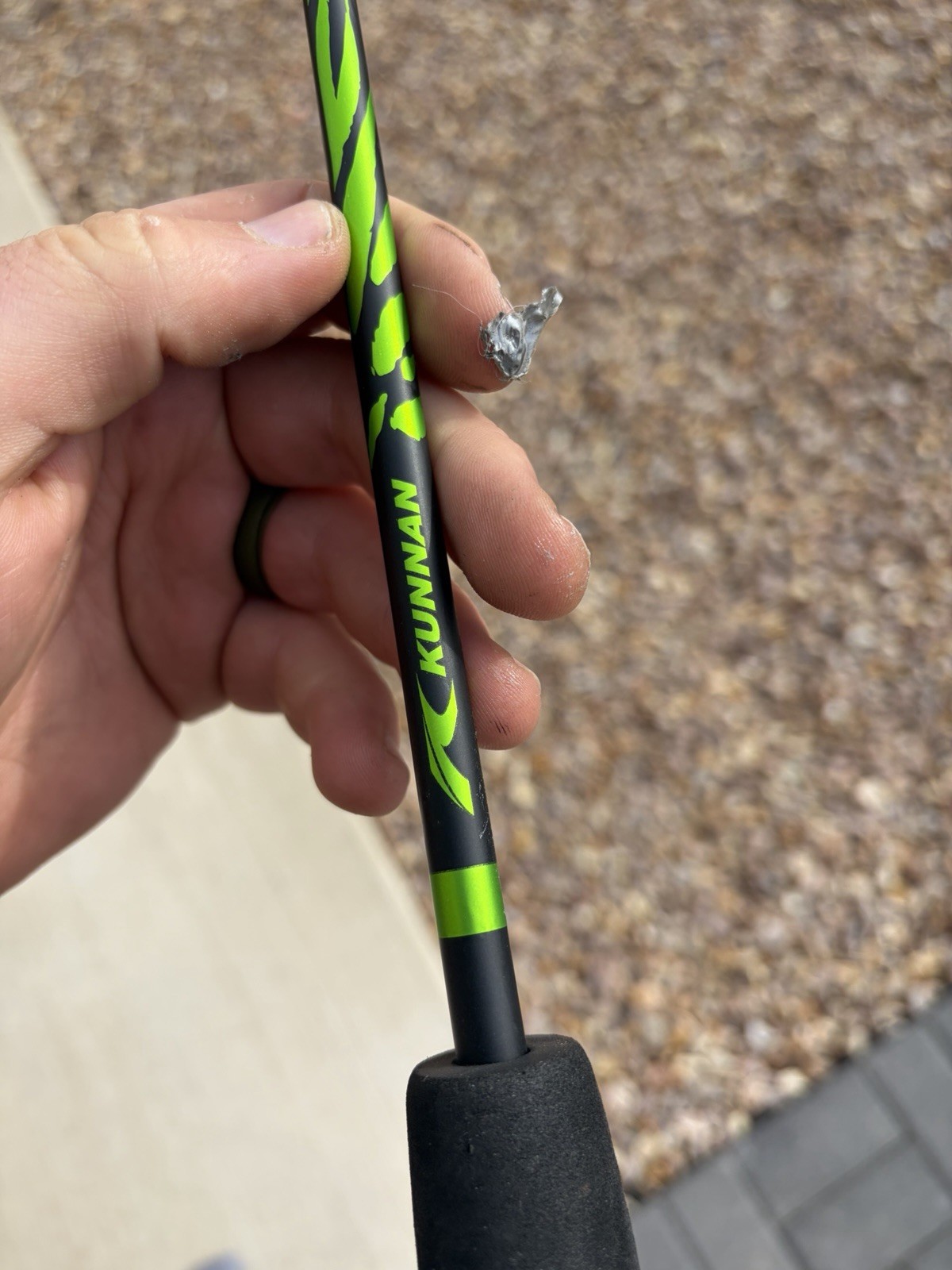 Kunnan Black Water 2 Piece Spinning Rod 5ft 6” Ultralight