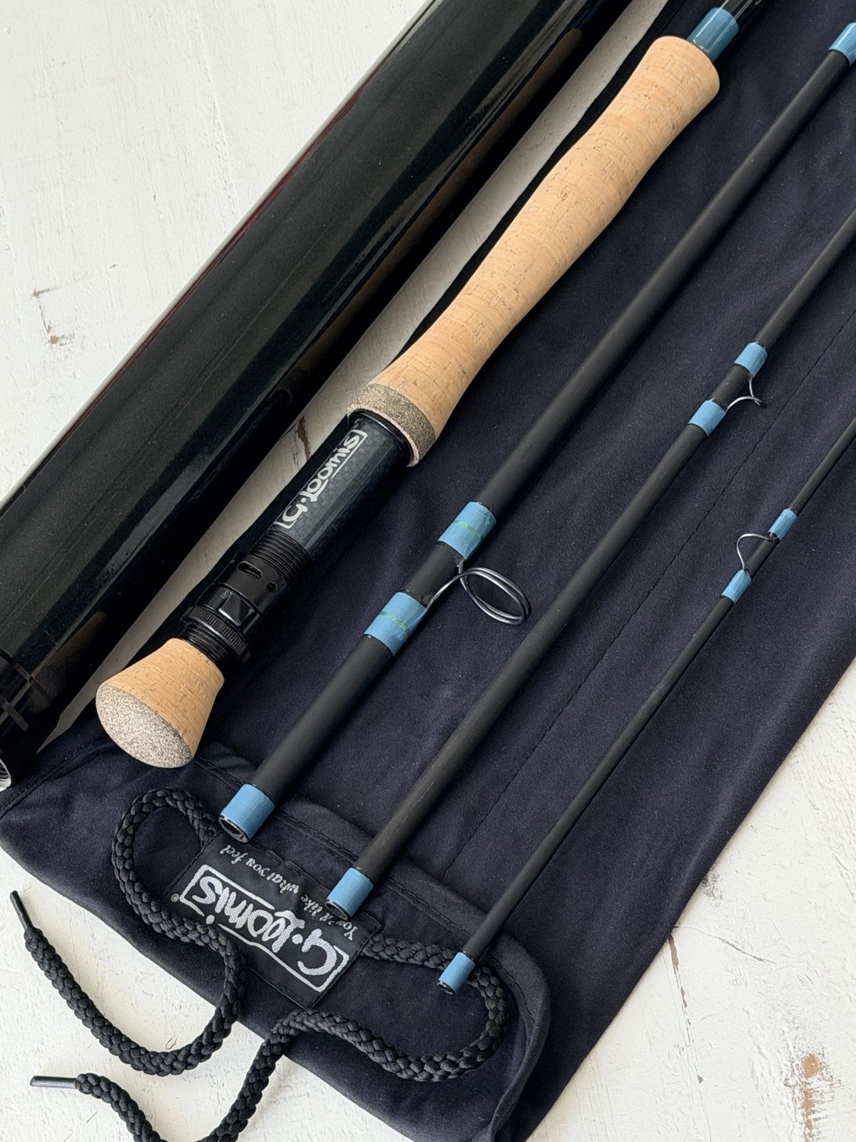 **BEAUTIFUL** RARE G LOOMIS NRX BLUE WRAP 12wt 9’ft fly rod🔥~LEGENDARY~🔥