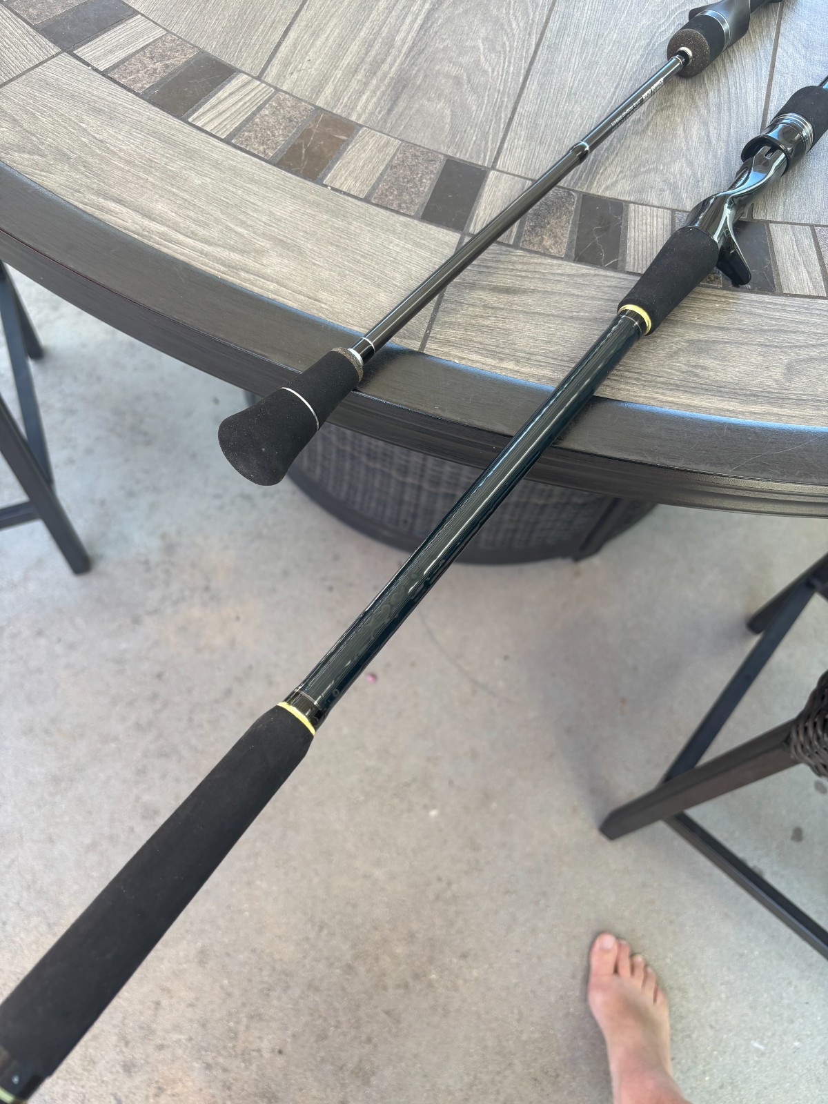 Lot 2 Fishing rods SPJ and Long Fall Phenix Major Craft