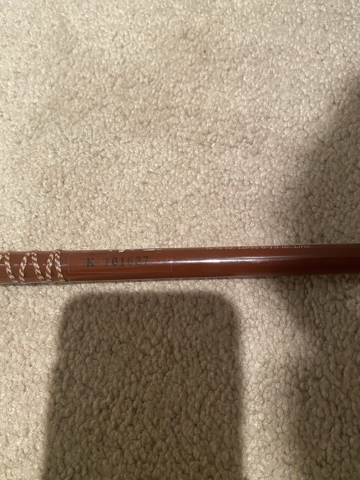 VINTAGE FENWICK FERALITE FS79 7’9″ TWO PC SPINNNG ROD W/ FENWICK ROD SOCK & TUBE