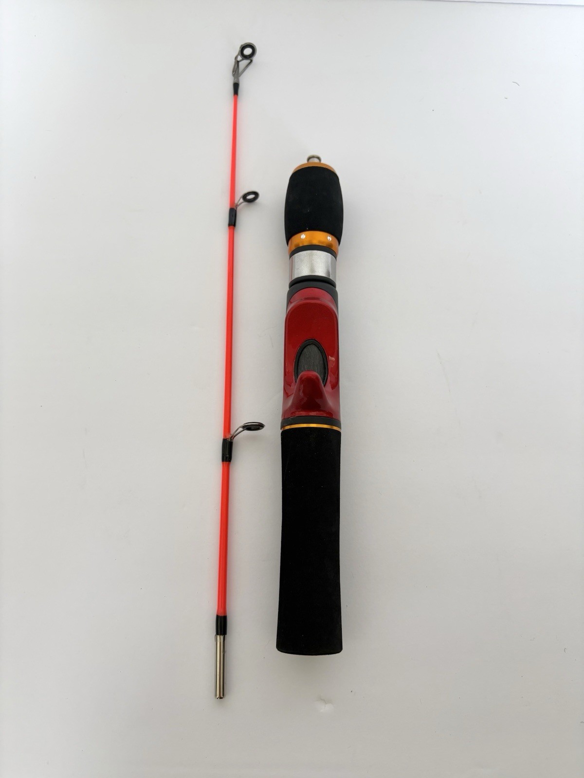 Ice Fishing Rod Detachable Pole EVA Handle 2 Sections – Winter Ice Fishing