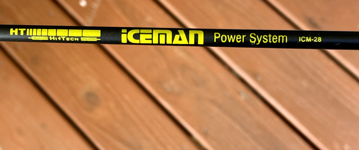 High Tech Ice Fishing “Iceman” Power systems Spinning Rod ICM-28. 29″