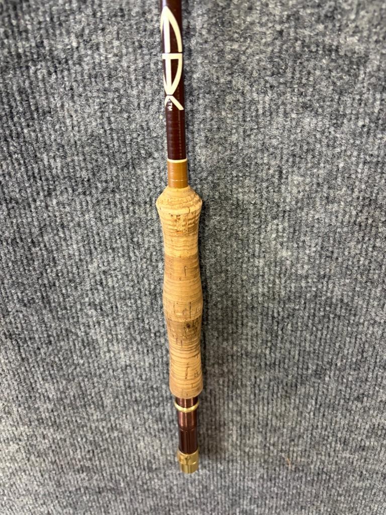 Eddie Bauer #8020 2 Piece 8′ 3 1/2 oz S.A.6 Line Fly Fishing Rod +Sleeve & Tube