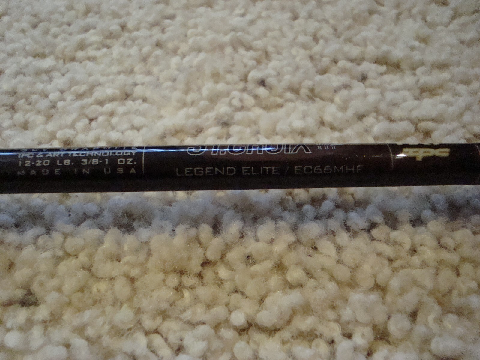 St Croix Legend Elite ART IPC 6’6″ Multi-Specie MH Fast Action Casting Rod Rare