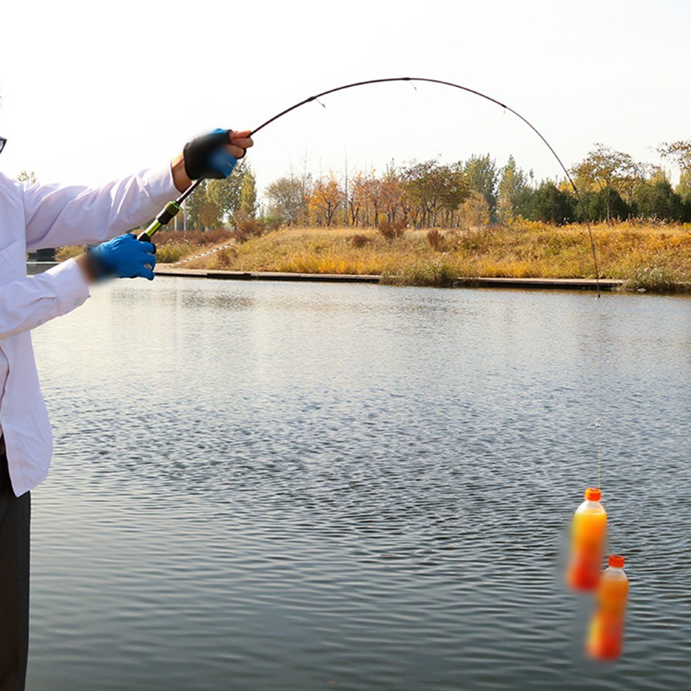 Carbon Fishing Rod 2-Piece for Freshwater For Trout Bass Stream Use 180cm