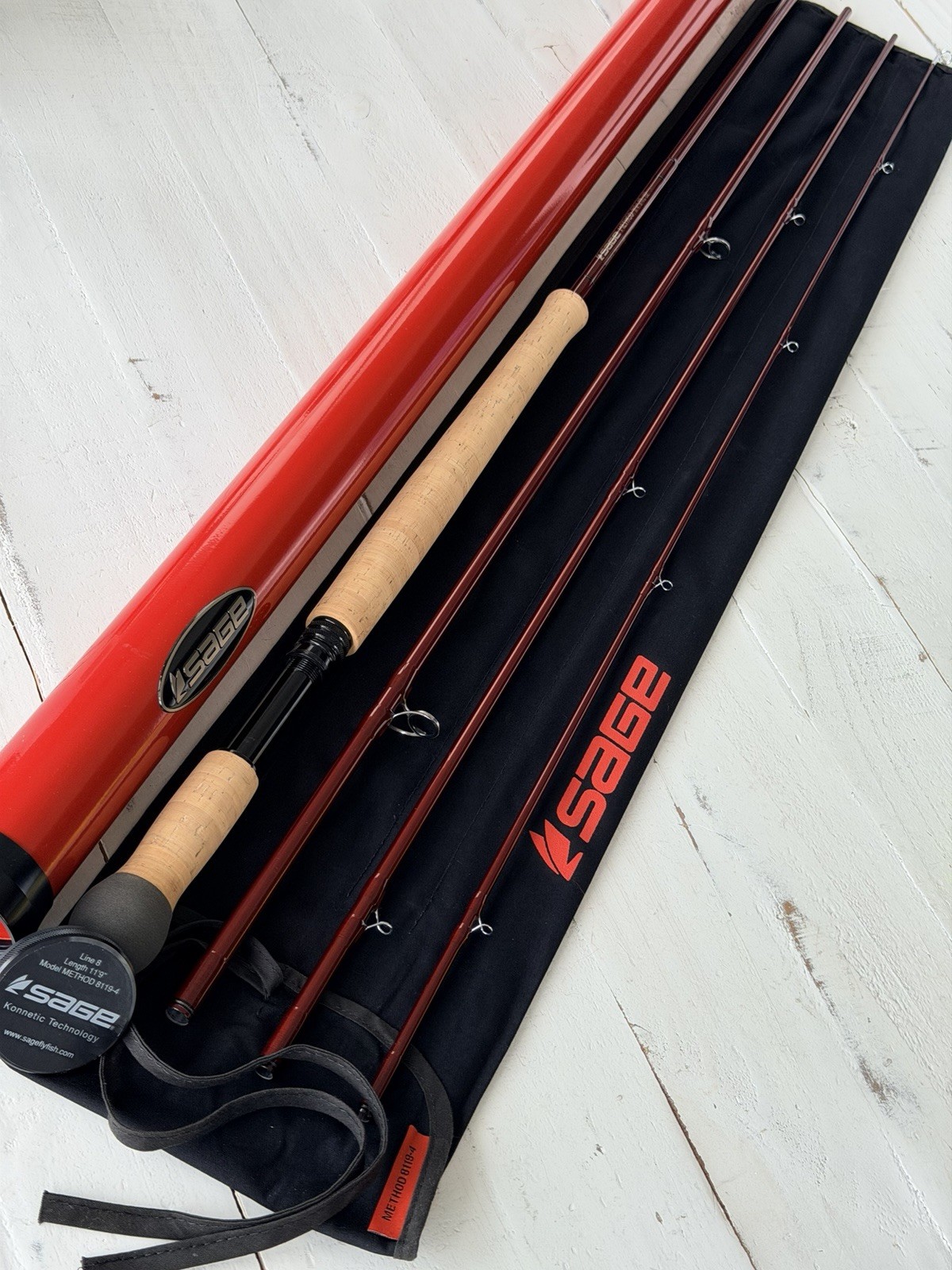 **BEAUTIFUL** SAGE METHOD X 8wt. 11’9”in SWITCH/SPEY Rod!!!!