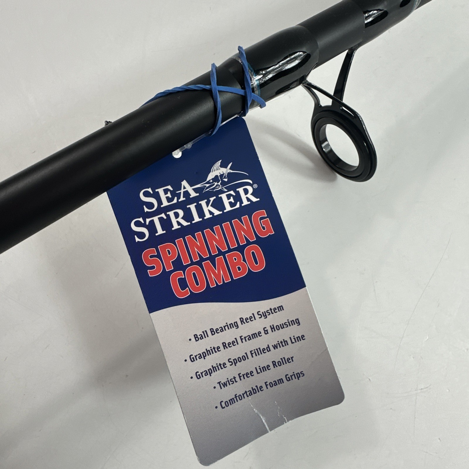 Sea Striker Fishing Pole and Reel SS8B LINE WEIGHT 10-25 JE21 ST5080 NEW