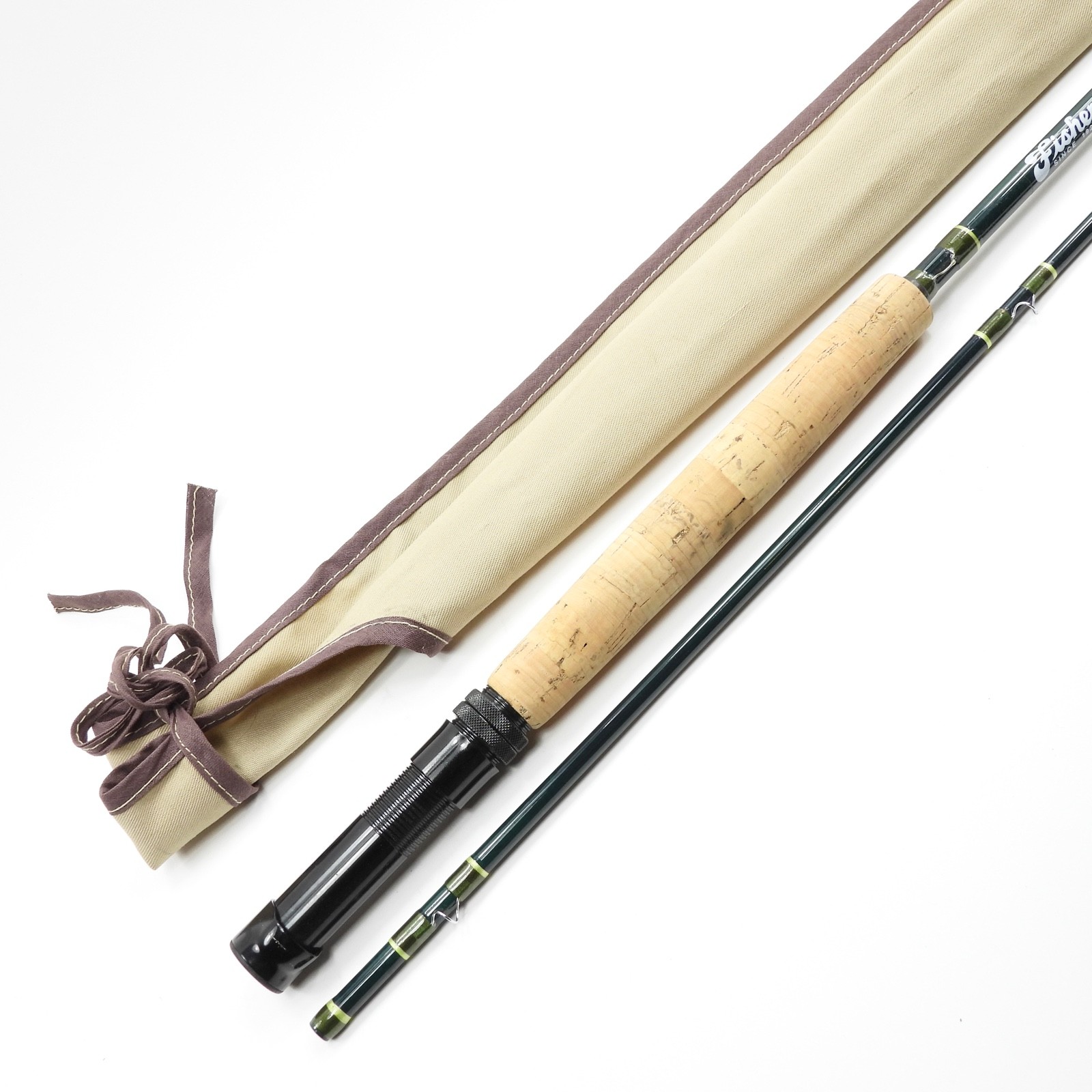 Fisher GT-40 Graphite Fly Fishing Rod. 9’ 6”. 8-9wt. W/ Sock.