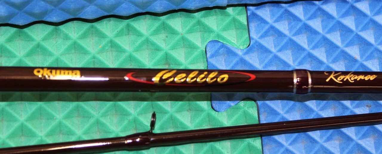 Okuma Celilo Kokanee Casting Rod 2-Piece 8′ 0″ Light CE-C-802L