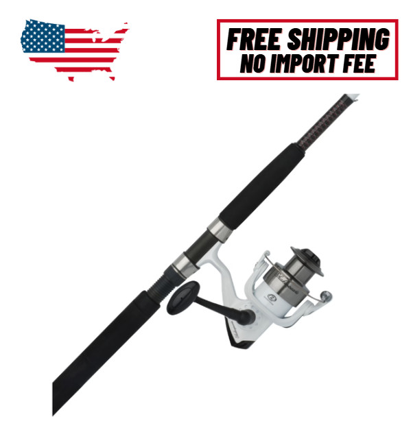 Ugly Stik Catfish Spinning Combo, 7′ Medium Heavy Fishing Rod, 50 Size Reel