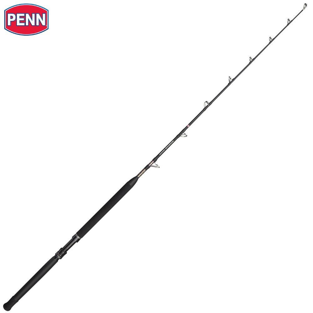 PENN Saltwater Fishing Spiral Guides Rod MARINE BRIGADE Trolling TUNA 60-120lb