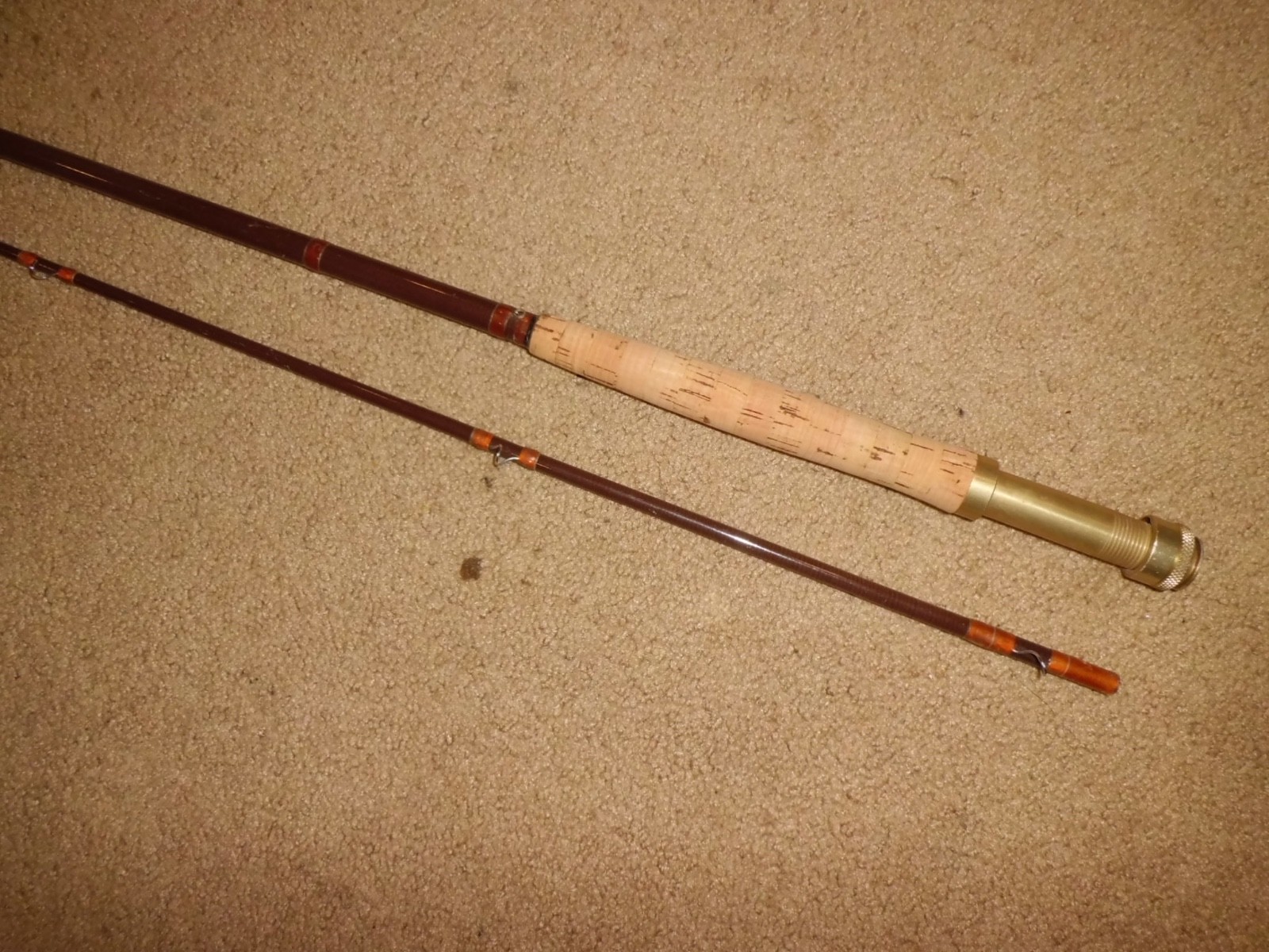 Vintage Browning SILAFLEX Fly 8’6″ Rod made in USA- 6 fly wt.