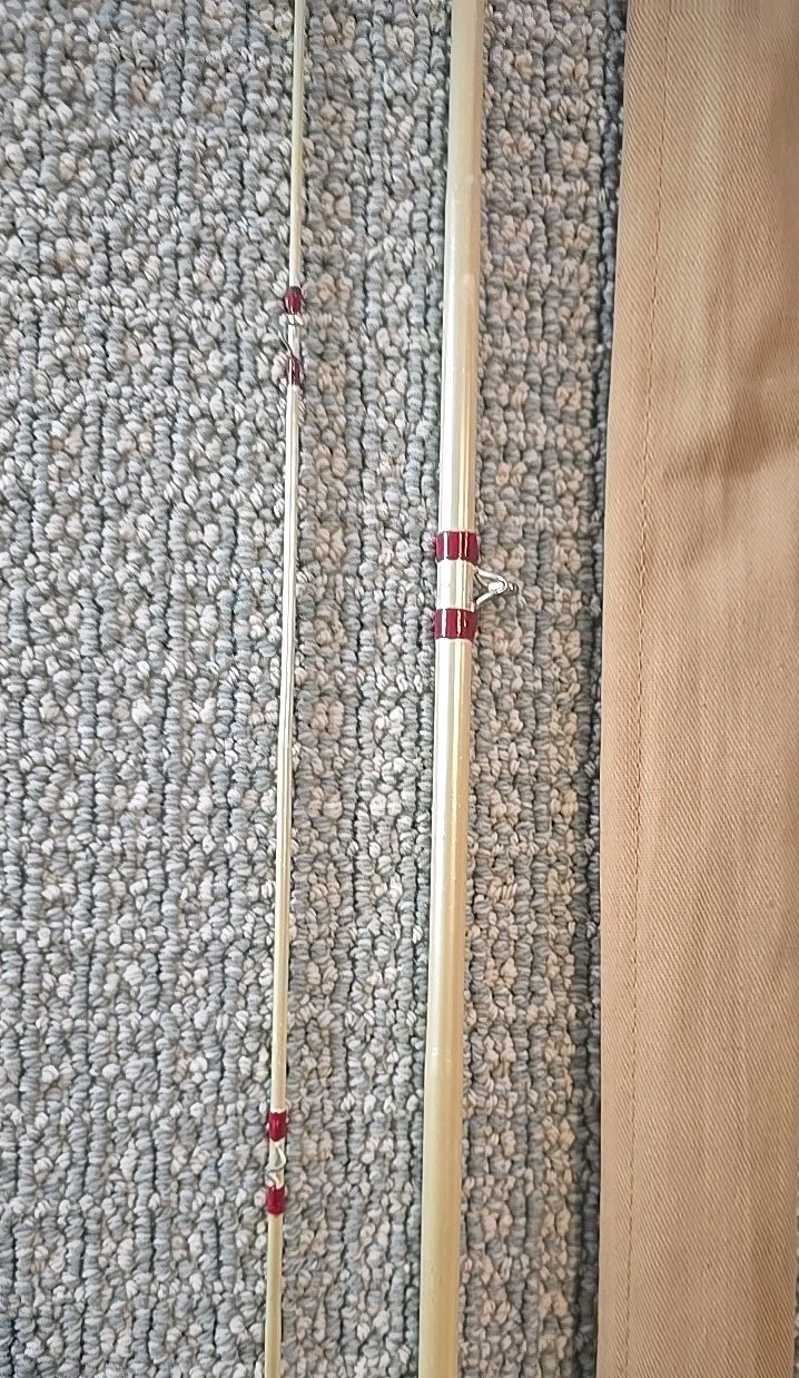 Outstanding Union Hardware Pearl 8 1/2′ metal fly rod