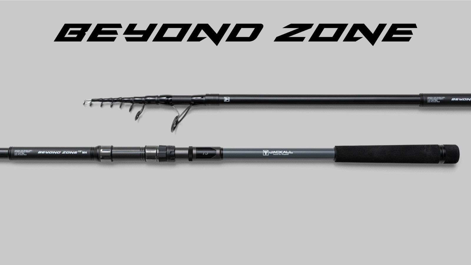 JACKALL BEYOND ZONE BZ-130MH Spinning Rod PE MAX#3.0