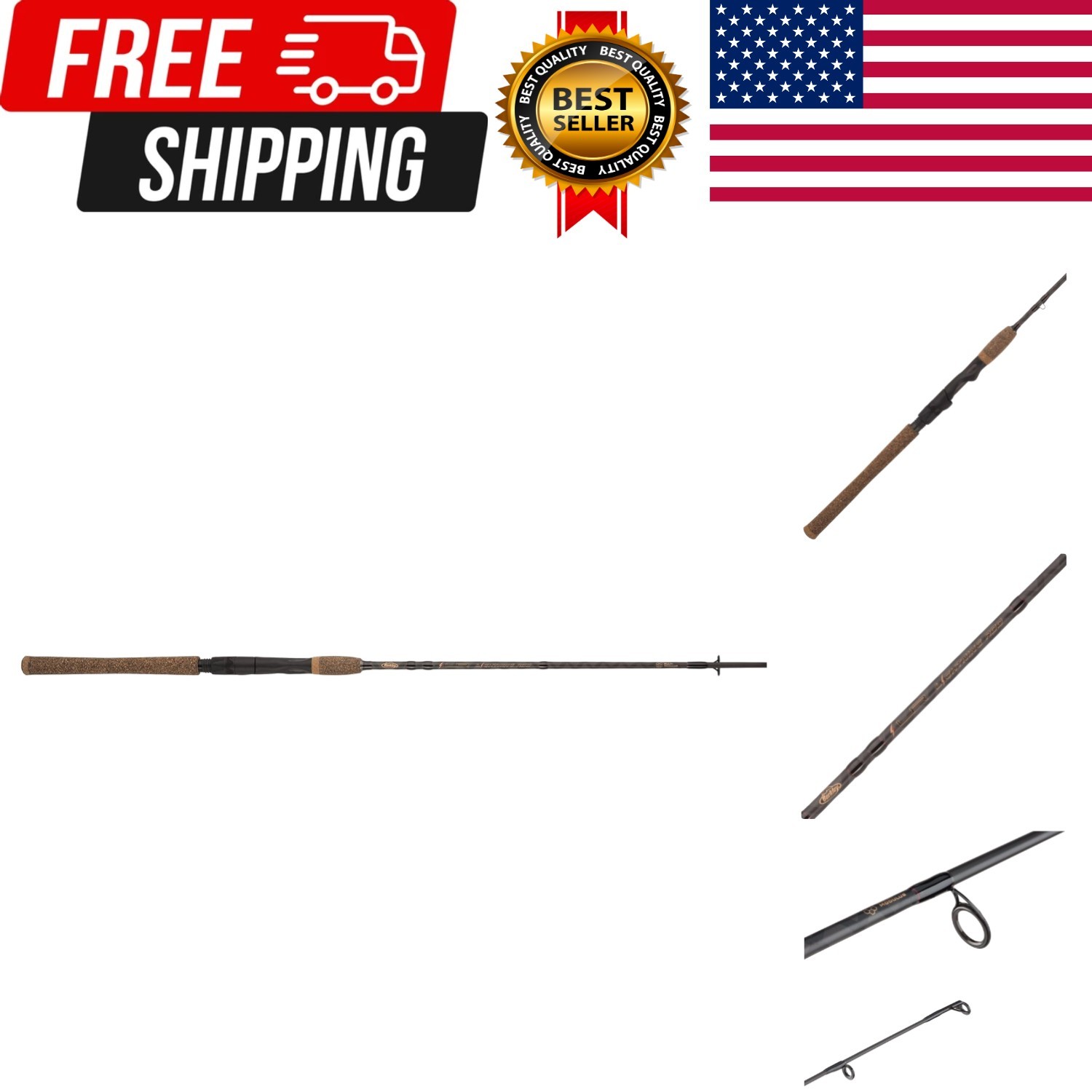 Lightning Rod Spinning Fishing Rod