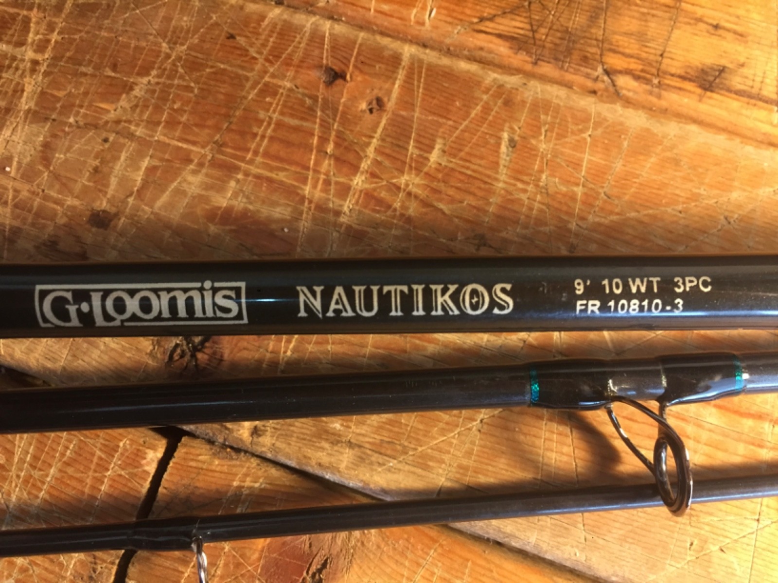 G LOOMIS FLY ROD NAUTIKOS 9′ 3 PC 10 WT FINE