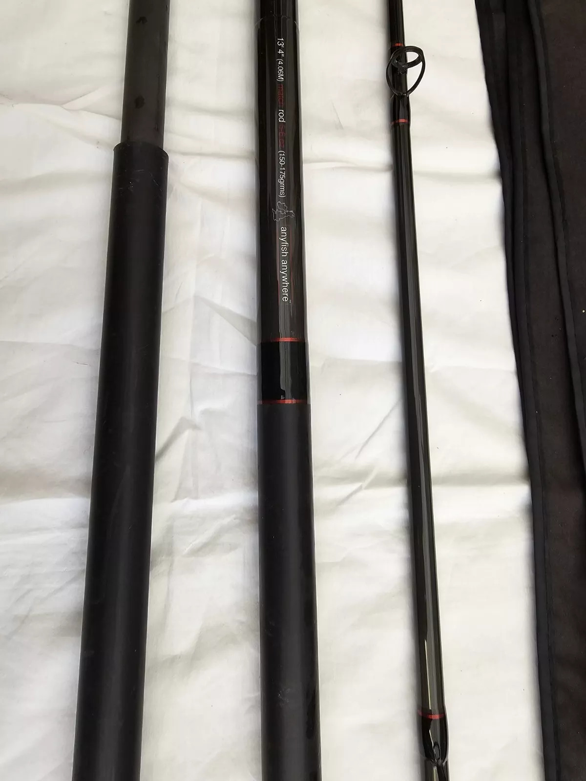 ANYFISH ANYWHERE MATCH ROD 5-6 OZ 13FT4 WITH BAG AND REDUCER (need tip ring)