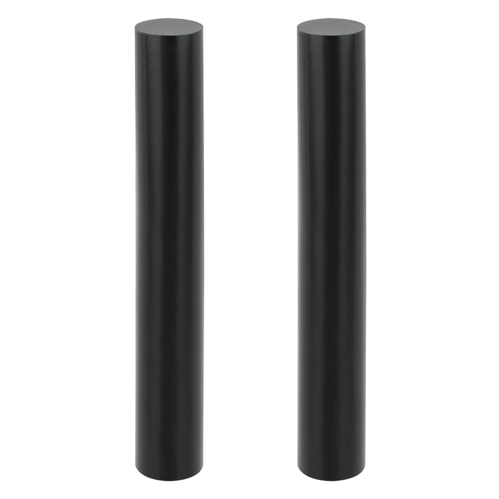 2Pcs 1.5 x 12 Inch Black Round Acetal Copolymer Rods, Long Pom Plasti…