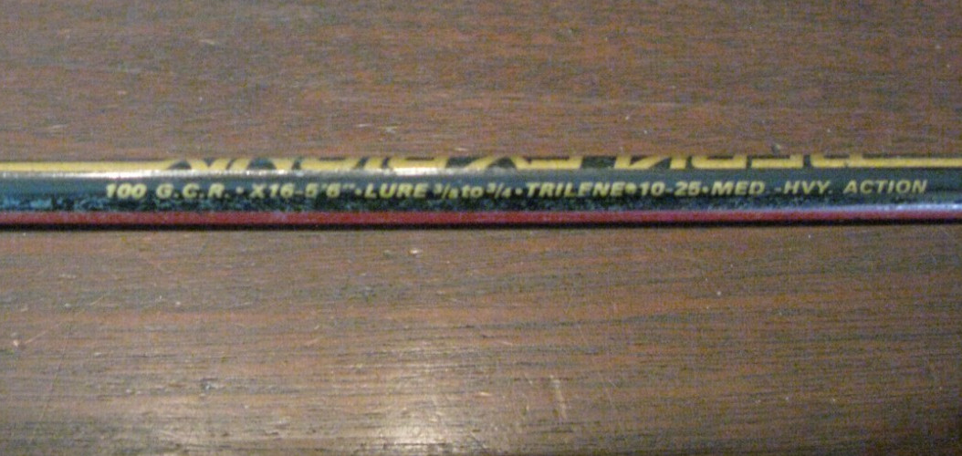 Berkley Bionix 5’6″ Casting Rod X16, 1Pc, 10-25lb, Med Hvy Act, Pistol Grip- GUC