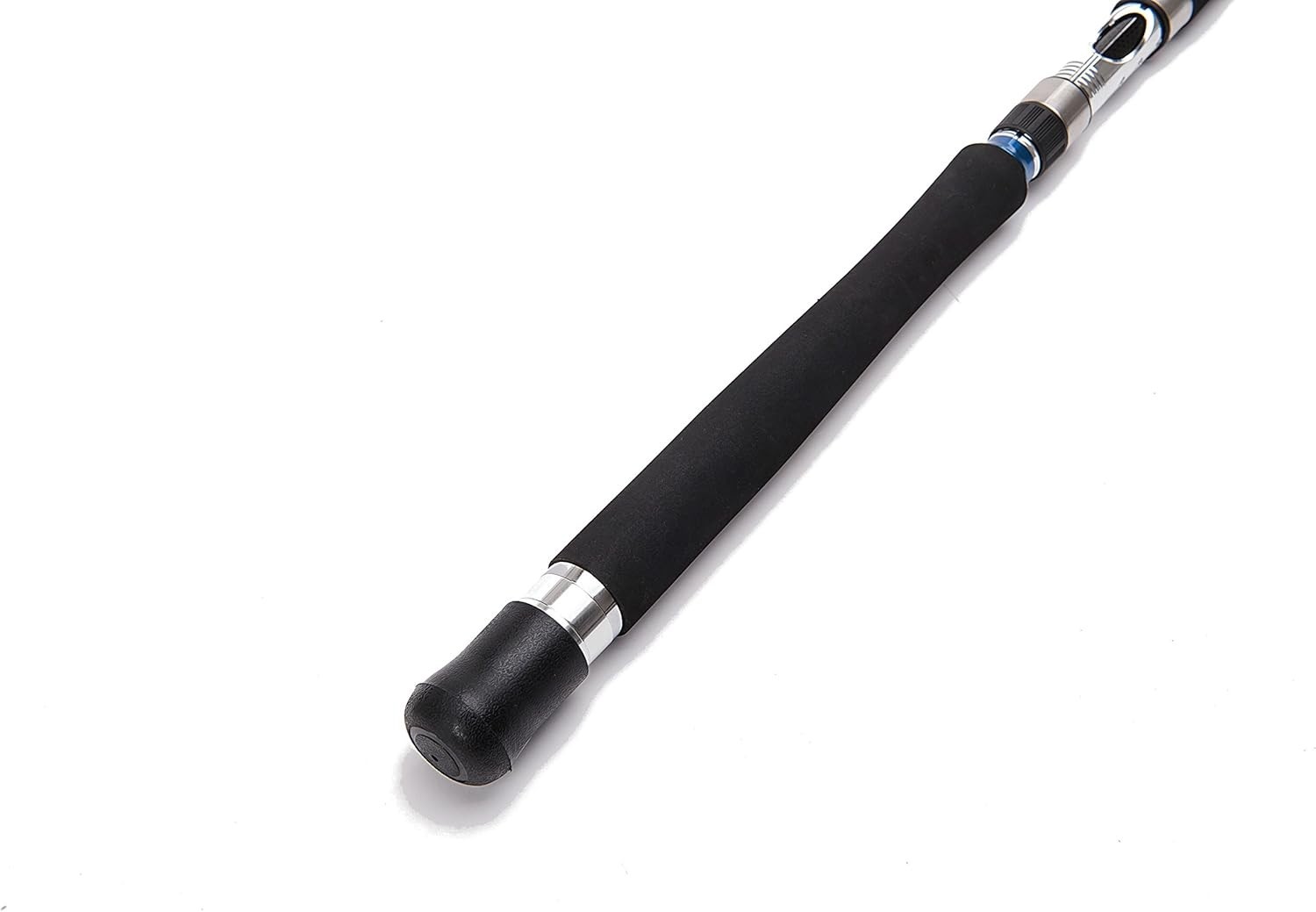 3-Piece Spinning Rod Portable Boat Rod Saltwater Heavy Fishing Rod (30-50 Lbs…