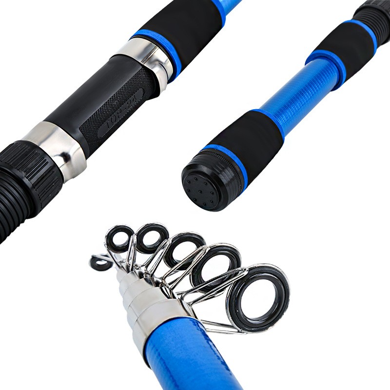 1.8M-3.0M Telescopic Fishing Rod Lightweight Fishing Rod Spinning Fishing Pole