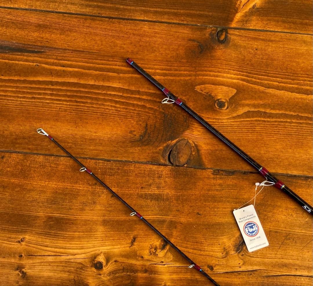 Jigging Rod 3-Piece Fuji Guides 6ft MH Multi-Use Saltwater Fishing