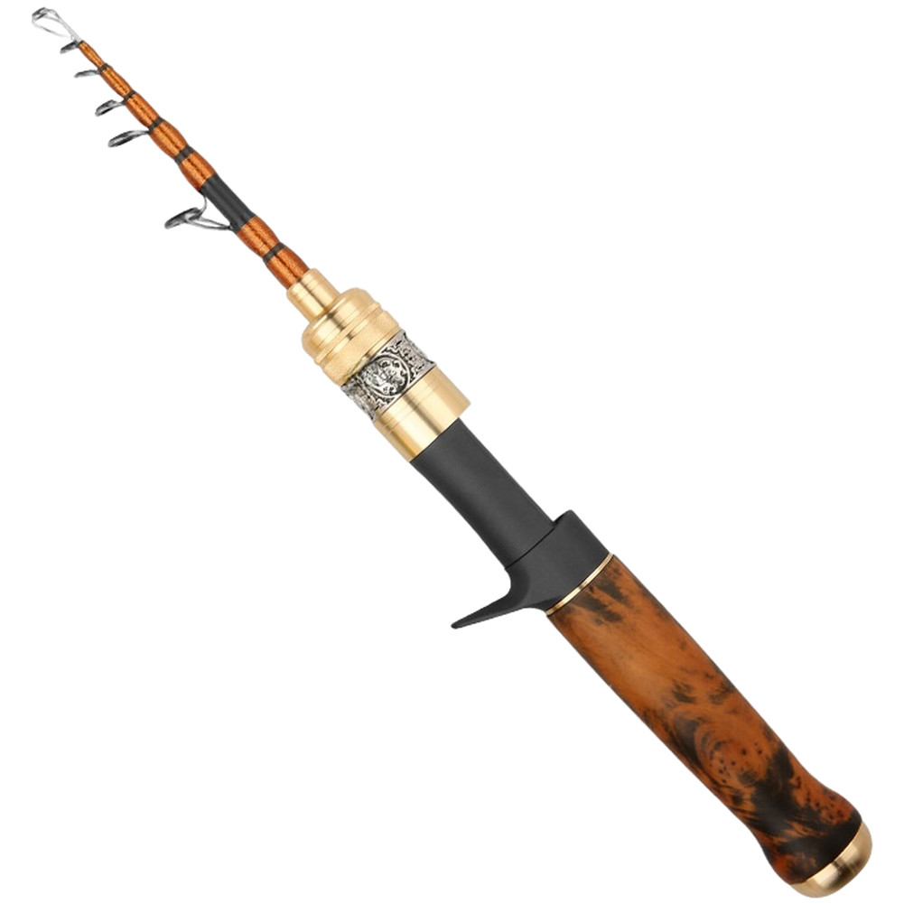 Ultralight Carbon Fiber Telescopic Fishing Rod Light Weight for Trout Stream