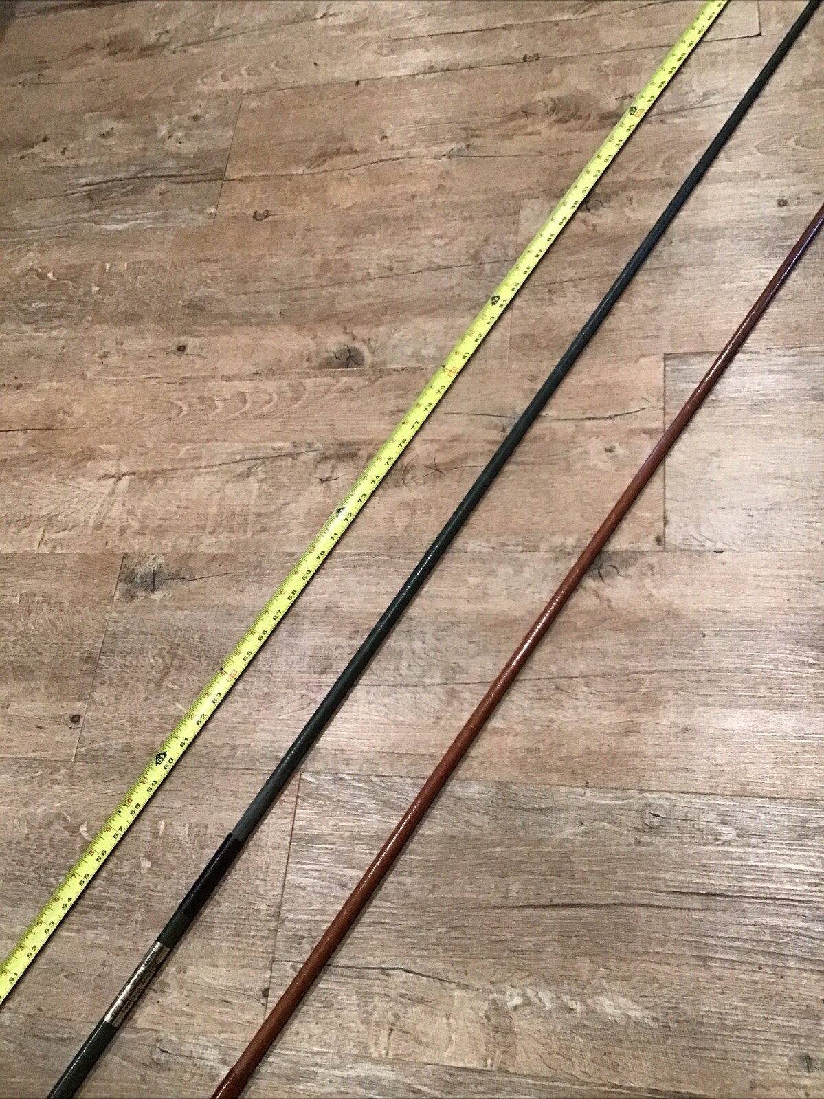 Lot of 2 Crappie Panfish Dipping Telescopic Fishing Rods Poles Johnny Walker 14′