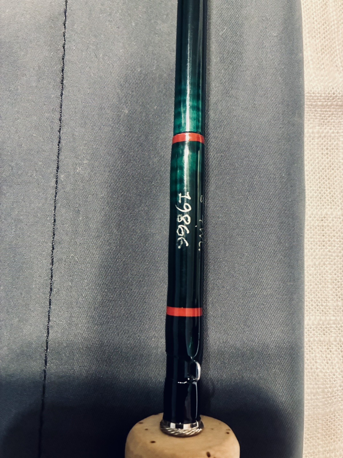 Winston Pure 8′ 4wt Fly Rod 4pc. CustomWinston cap and ring reel seat. Preowned