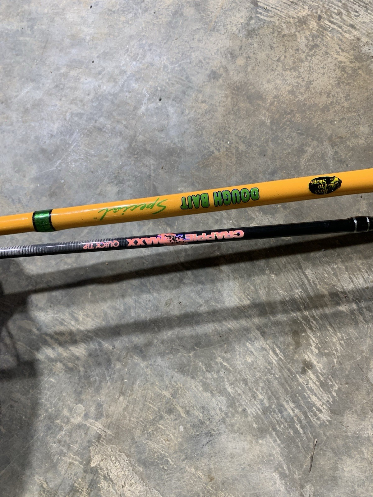 LOT OF 10 BASS PRO SHOPS FISHING RODS (BROKEN)