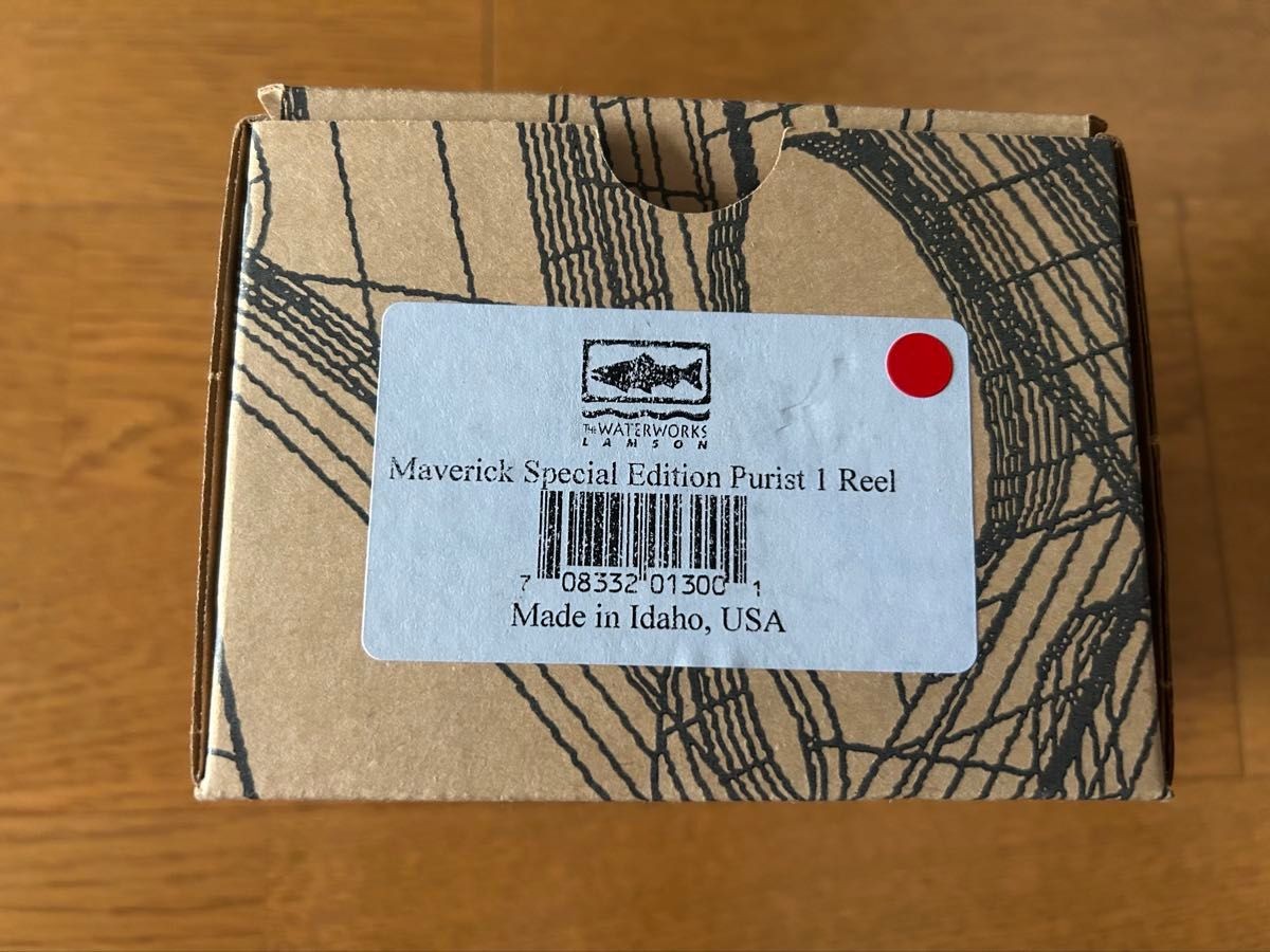 Waterworks Lamson Purelist P1 Maverick Special Edition Fly Reel