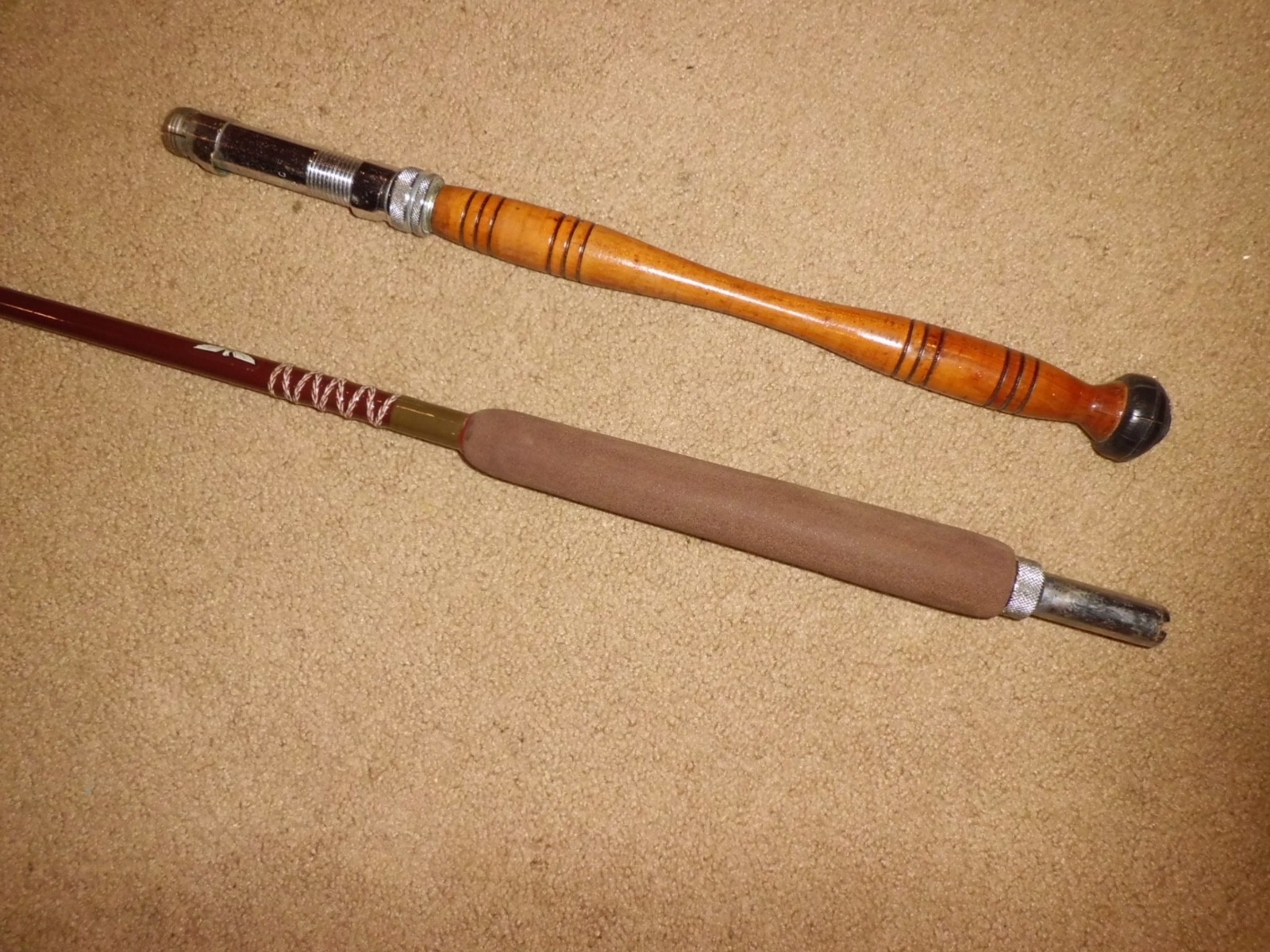 Vintage FENWICK 932 Conventional Boat 7-1/4′ Rod- USA- 25-40 lb #P214113