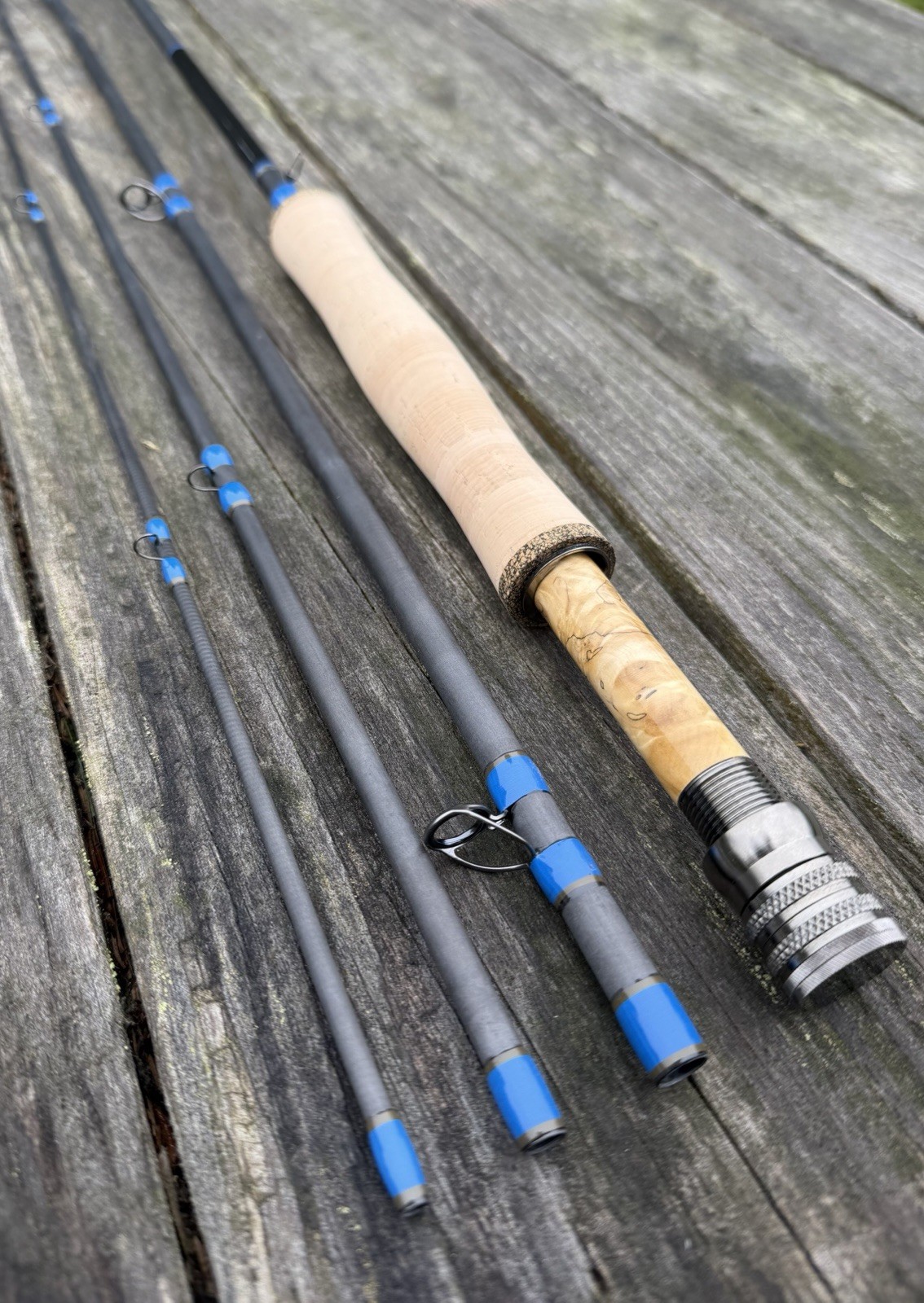 Downeast Rod Co. 9′ 5wt 4pc Fly Rod – Mod-Fast Action