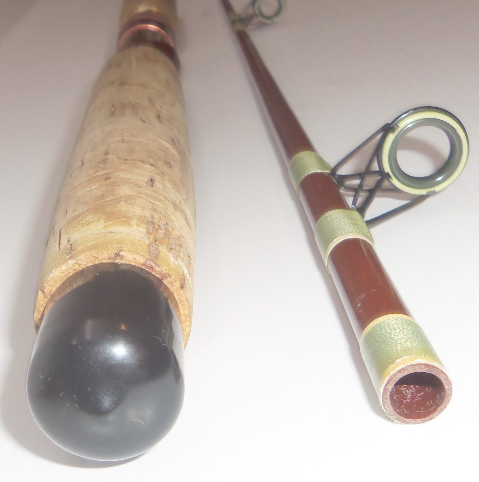 Vintage Fenwick Woodstream Blank 2-Piece 7’6″ Med. Action Spinning Rod – SP902