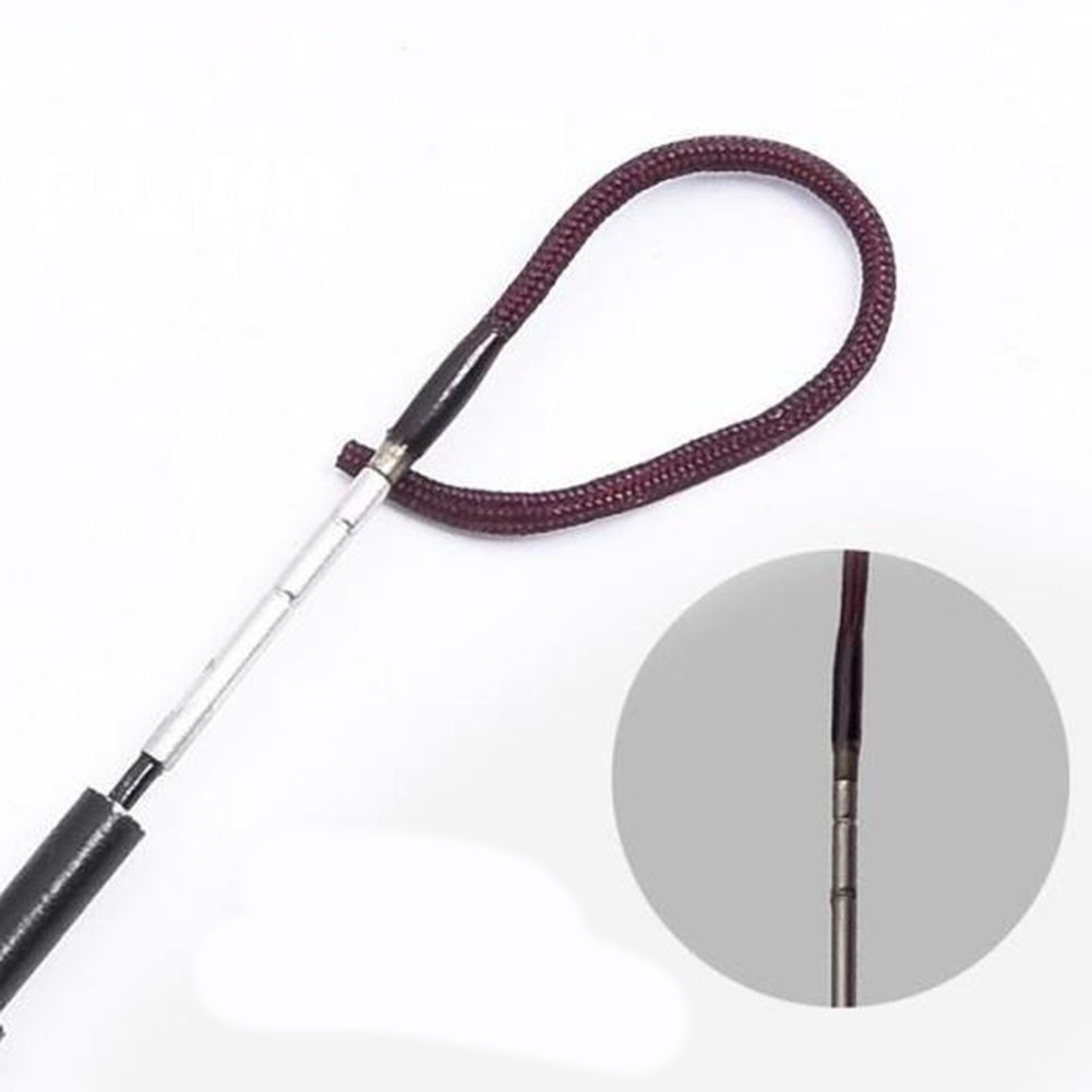 Short Section Carbon Fiber Fishing Rod Set Portable for Stream Fishing