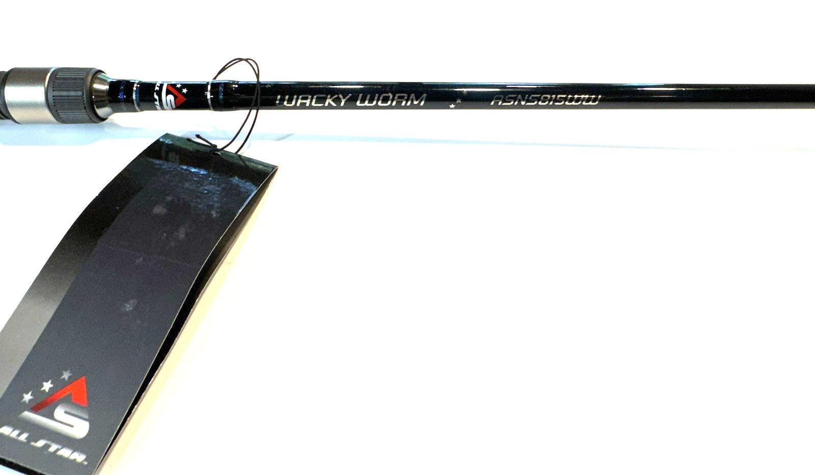 All Star “WACKY WORM”ASNano ASNS815WW Jigging Spinning Fishing Rod 6′-9” Fst-Med